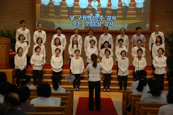 2016년 교회설립 32 주년기념 교구별 찬양대회 1